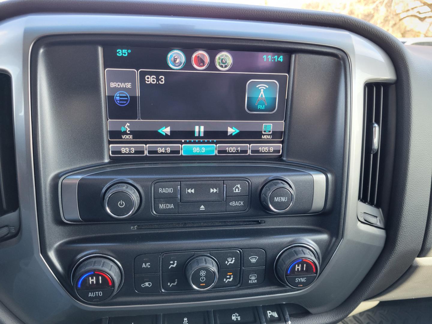 2014 Silver /Gray Chevrolet Silverado 1500 LT (3GCUKRECXEG) with an 5.3L V8 engine, 6 Speed Auto transmission, located at 450 N Russell, Missoula, MT, 59801, (406) 543-6600, 46.874496, -114.017433 - Nice 4WD. 5.3L V8. 6 Speed Automatic Transmission. Bose Sound System. Navigation. Bluetooth. Backup Camera. Remote Start. Power Drivers Seat. Towing. Rear Parking Sensors. - Photo#19